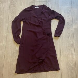 Aritzia Babaton Wallace Wrap Dress